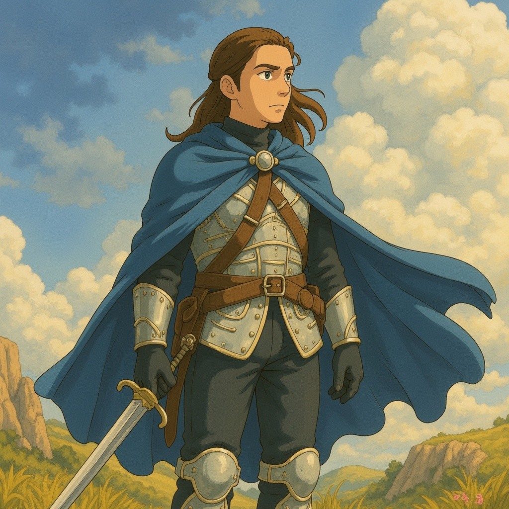 Fantasy warrior character